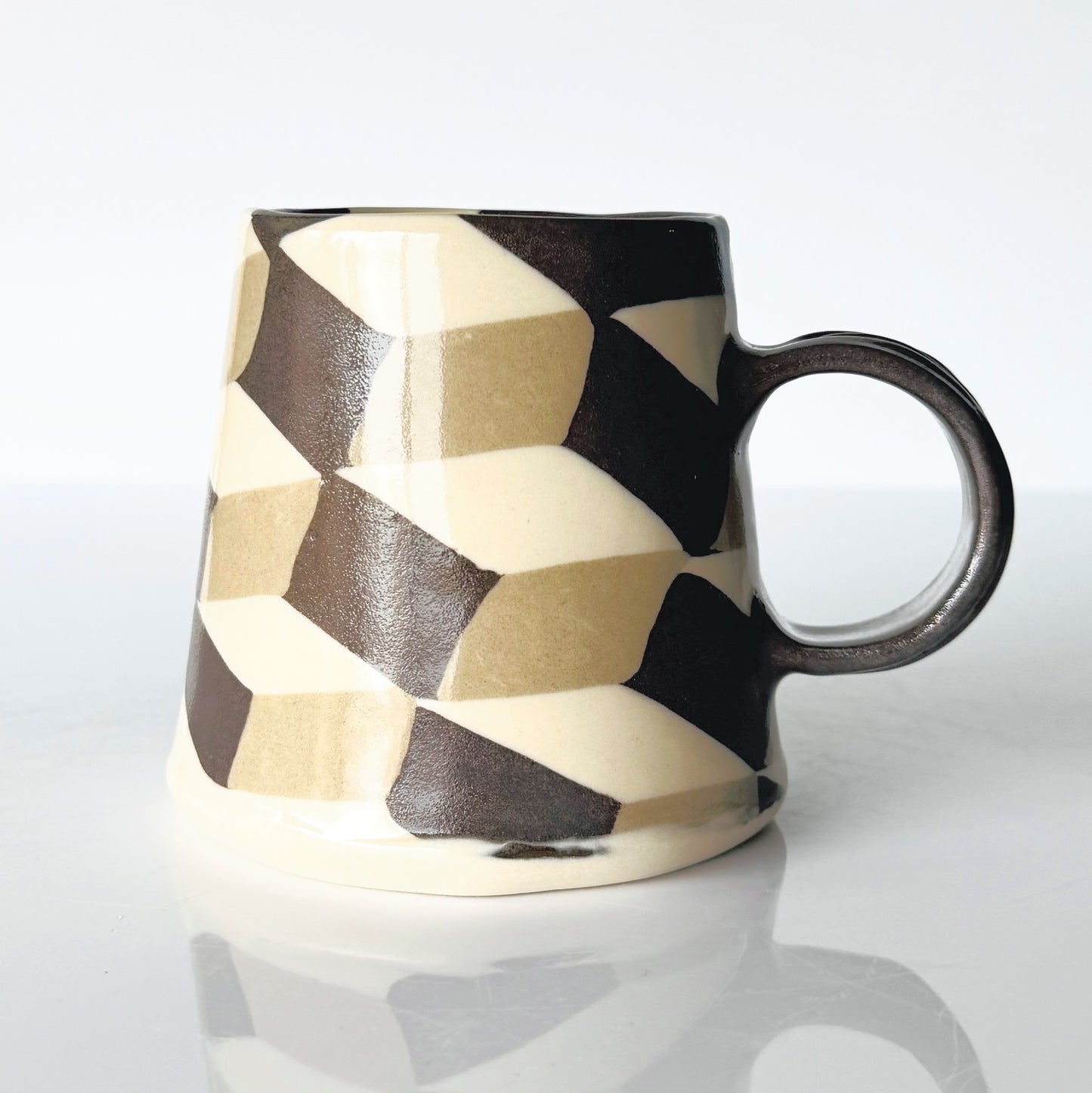 Cube Nerikomi Mug