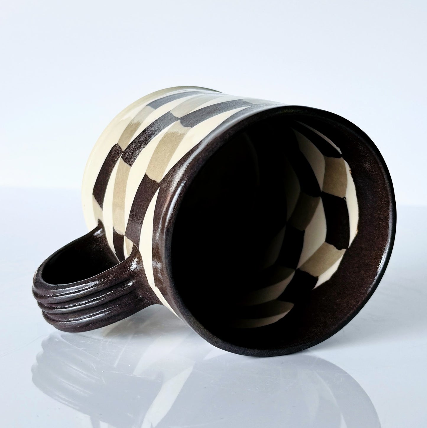 Cube Nerikomi Mug