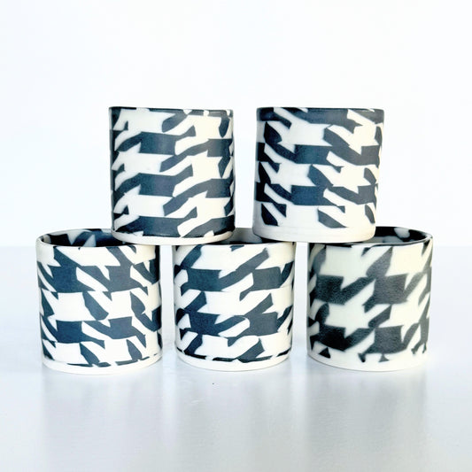 Houndstooth Glasses