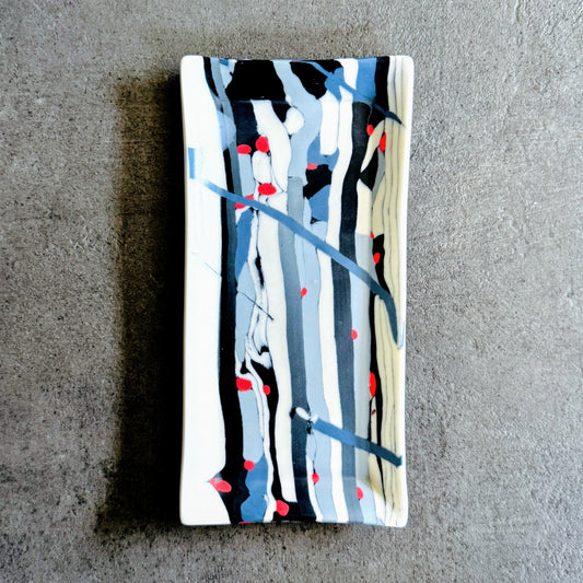 Nerikomi Sushi Plate