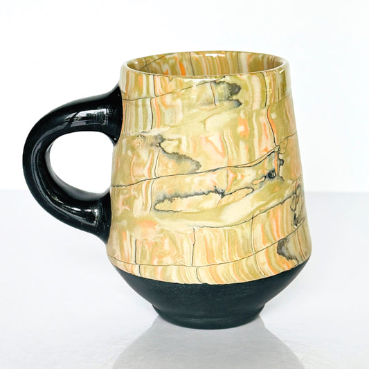 Patterned Nerikomi Stoneware Mug