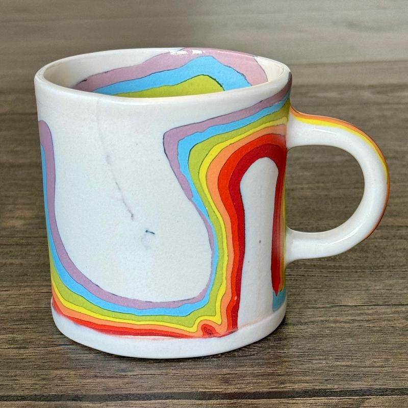 Rainbow Mug 5.5