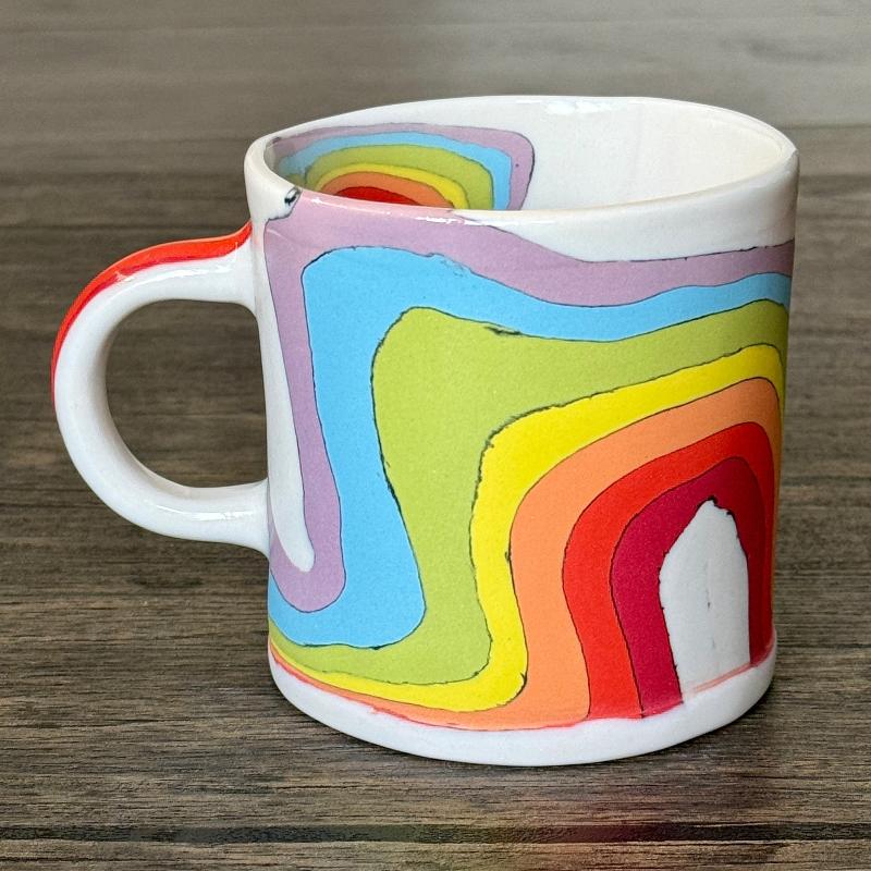 Rainbow Mug 5.5