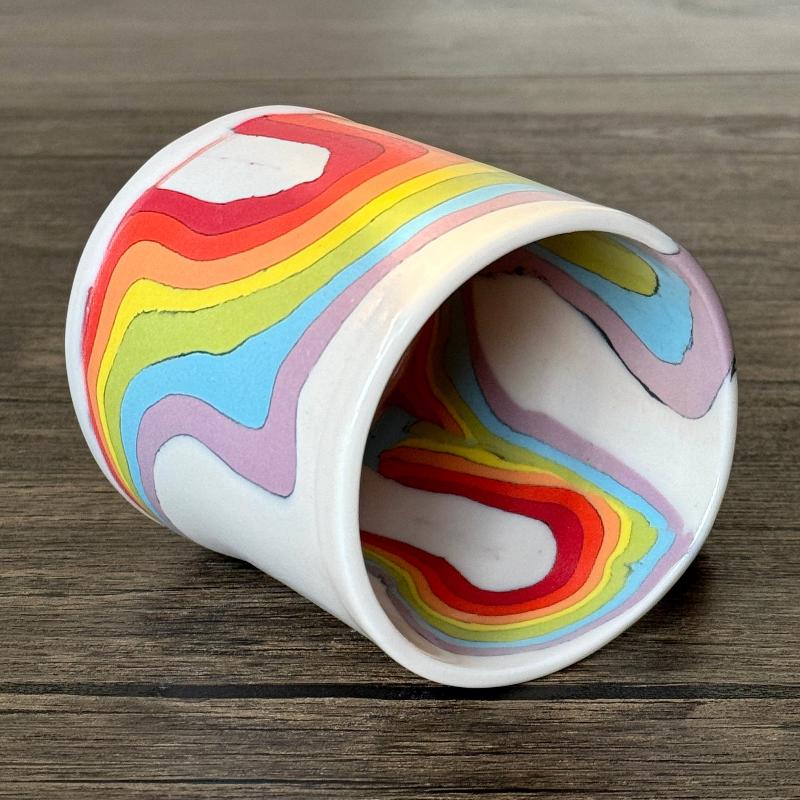 Rainbow Mug 5.5