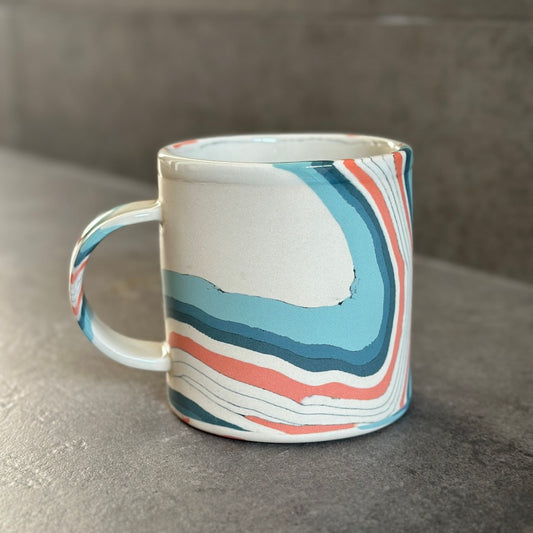 Nerikomi Mug - Wave Collection