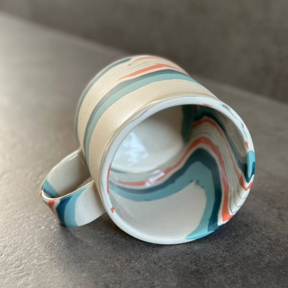 Nerikomi Mug - Wave Collection