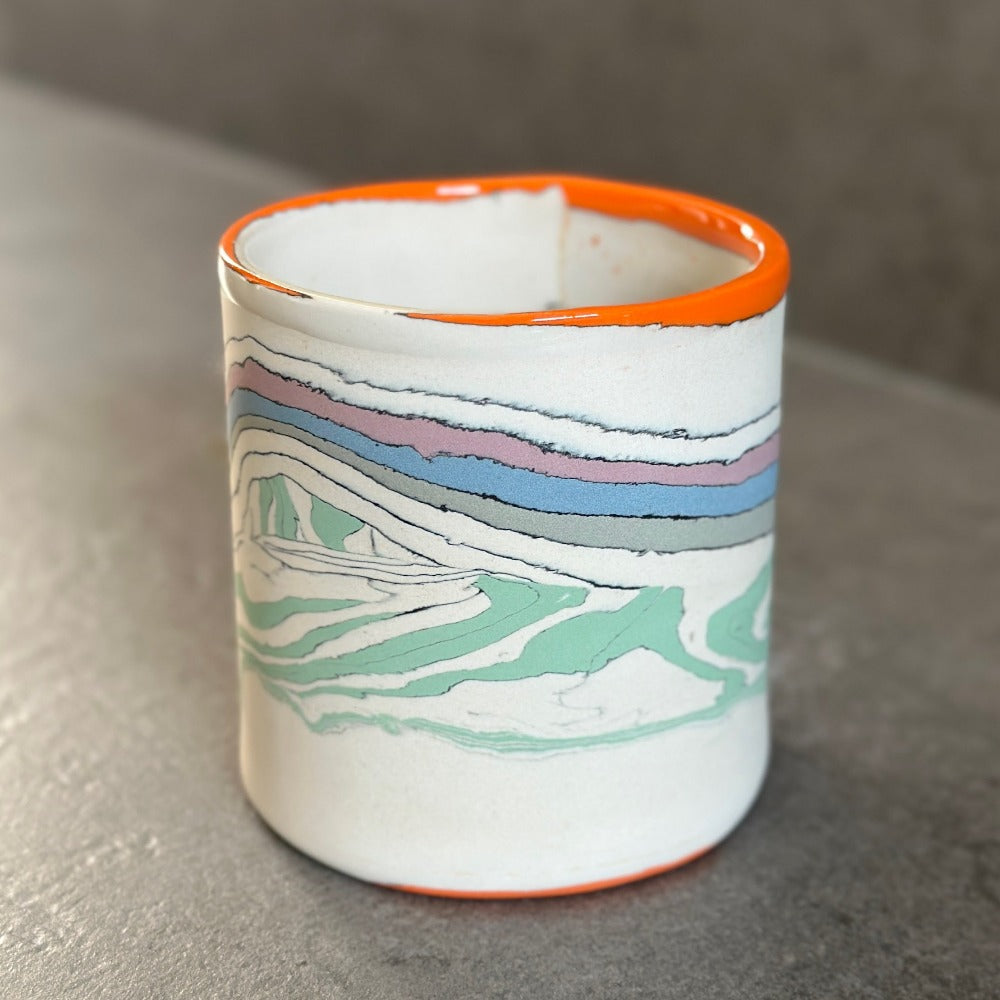 Nerikomi Mug - Mountain Collection