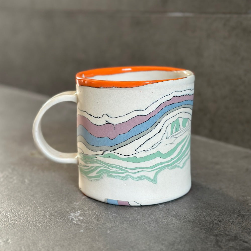 Nerikomi Mug - Mountain Collection