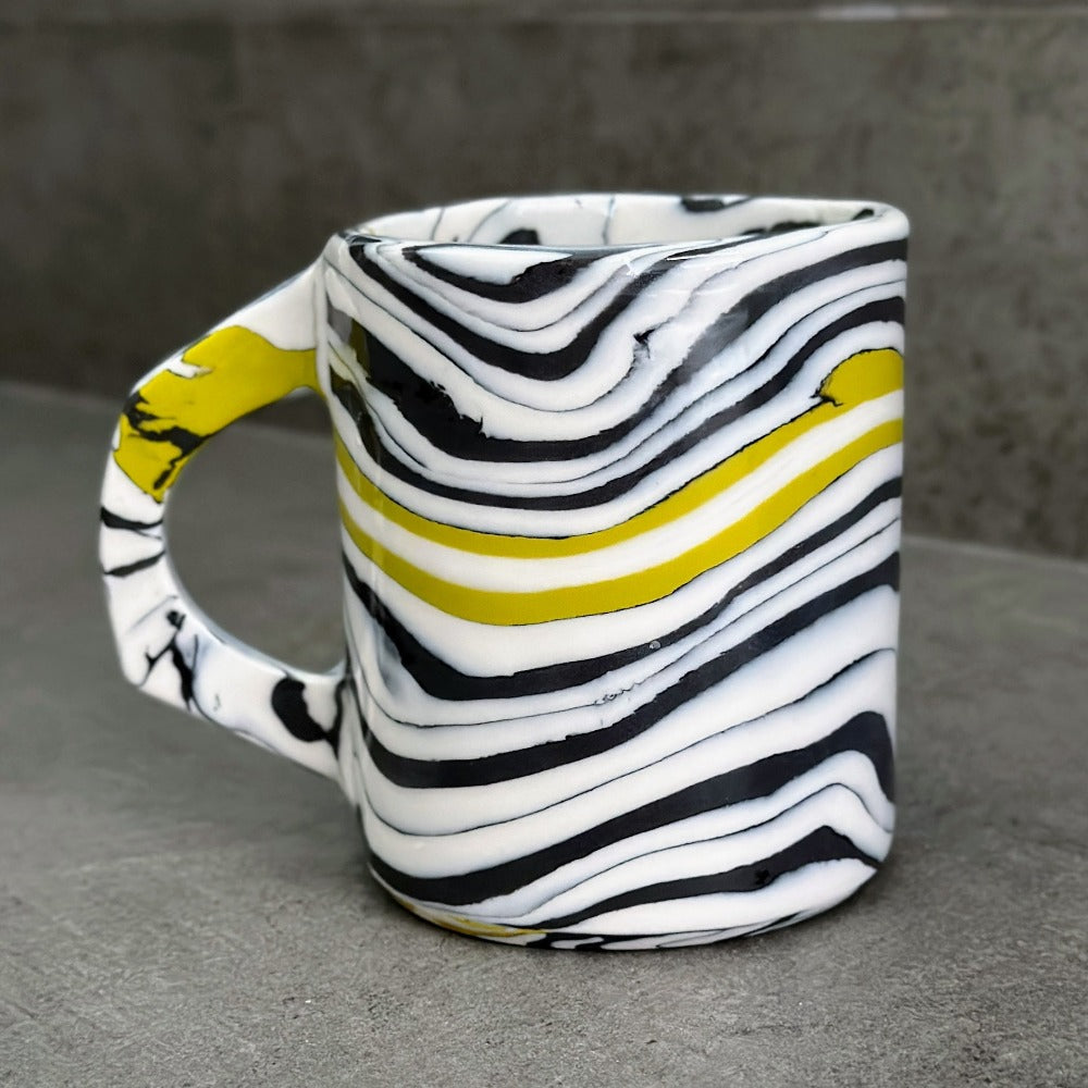 Porcelain Nerikomi Mug