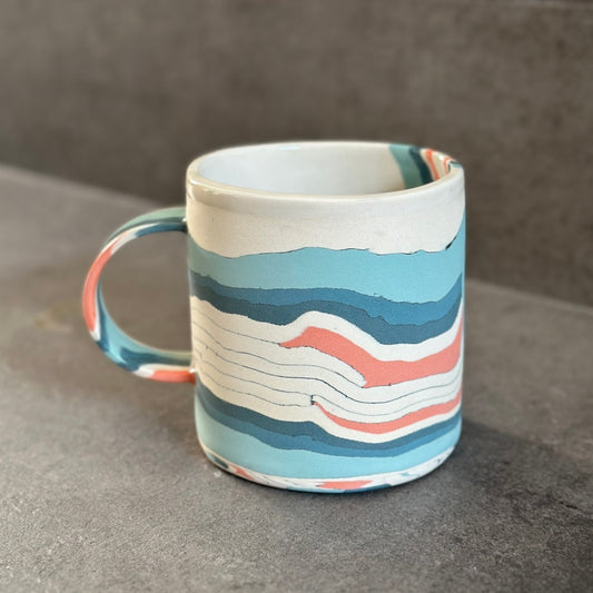 Nerikomi Mug - Wave Collection