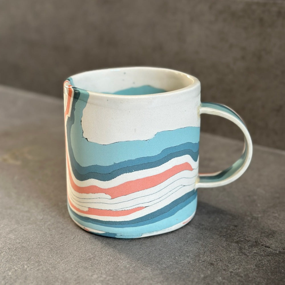 Nerikomi Mug - Wave Collection