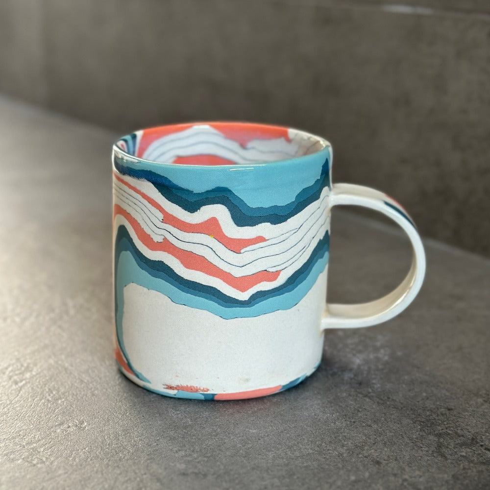 Nerikomi Mug - Wave Collection