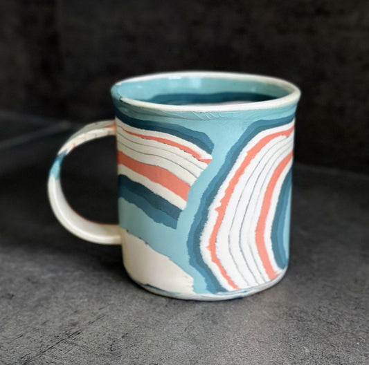 Nerikomi Mug - Wave Collection