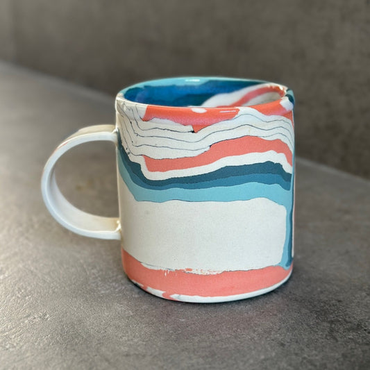 Nerikomi Mug - Wave Collection