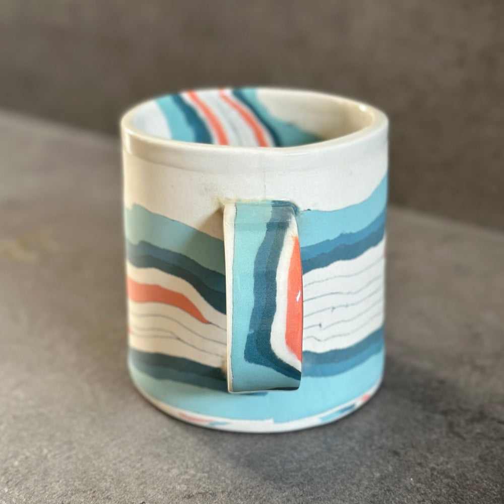 Nerikomi Mug - Wave Collection