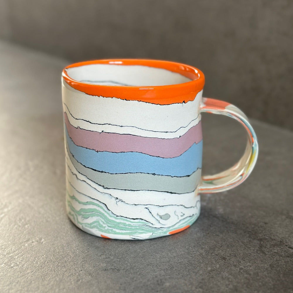 Nerikomi Mug - Mountain Collection