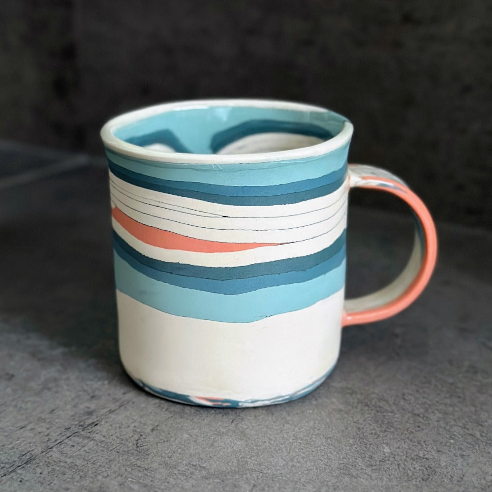 Nerikomi Mug - Wave Collection