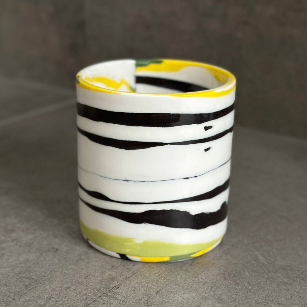 Porcelain Zebra Mug